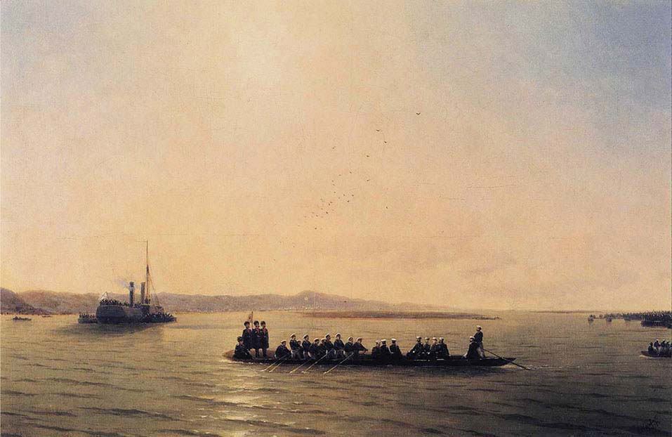  Alexander II Crossing the Danube